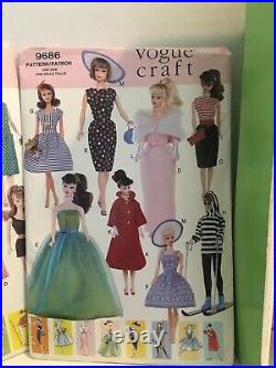 Vtg Mod Brunette TNT Barbie-Francie Dolls 1960s Clothes & Accessories Mixed Lot