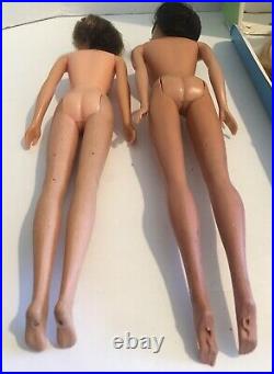 Vtg Mod Brunette TNT Barbie-Francie Dolls 1960s Clothes & Accessories Mixed Lot