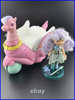 Vtg Moon Dreamers CELESTE (Complete) & GALAXIA (Near Complete) Accessories RARE