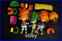 Vtg Rainbow Brite 1983 Color Cottage With Original Box, Accessories, & Dolls