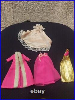 Vtg Topper Dawn and her Friends Doll Case 8 Dolls With Clothes & Accessories 70s