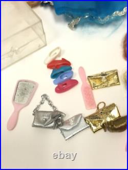 Vtg Topper Dawn and her Friends Doll Case 9 Dolls With Clothes & Accessories 70s
