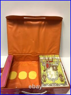 Vtg Topper Dawn and her Friends Doll Case 9 Dolls With Clothes & Accessories 70s