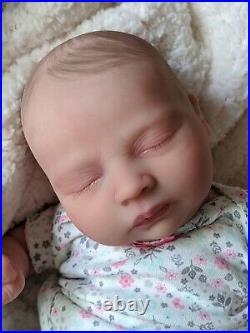 WILLIAMS NURSERY REBORN NEWBORN BABY GIRL DOLL Realborn Kelsey Asleep Preemie 16