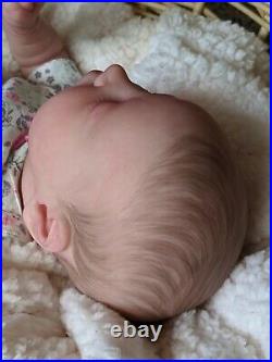 WILLIAMS NURSERY REBORN NEWBORN BABY GIRL DOLL Realborn Kelsey Asleep Preemie 16