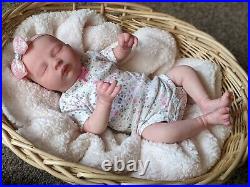 WILLIAMS NURSERY REBORN NEWBORN BABY GIRL DOLL Realborn Kelsey Asleep Preemie 16