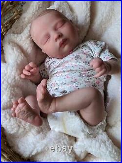 WILLIAMS NURSERY REBORN NEWBORN BABY GIRL DOLL Realborn Kelsey Asleep Preemie 16