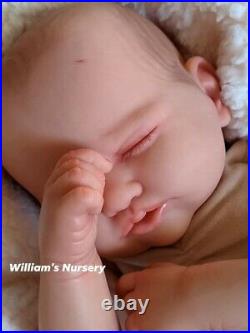 WILLIAMS NURSERY REBORN Newborn BABY GIRL BOY DOLL AnetteMarie DKI Sleep Holiday