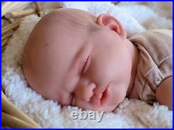 WILLIAMS NURSERY REBORN Newborn BABY GIRL BOY DOLL AnetteMarie DKI Sleep Holiday