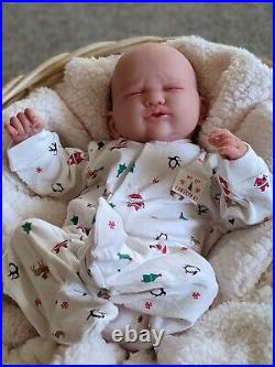 WILLIAMS NURSERY REBORN Newborn BABY GIRL BOY DOLL AnetteMarie DKI Sleep Holiday