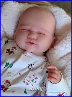 WILLIAMS NURSERY REBORN Newborn BABY GIRL BOY DOLL AnetteMarie DKI Sleep Holiday