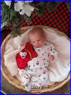 WILLIAMS NURSERY REBORN Newborn BABY GIRL BOY DOLL Emelie-Yvon DKI Sleep Holiday