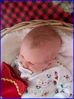 WILLIAMS NURSERY REBORN Newborn BABY GIRL BOY DOLL Emelie-Yvon DKI Sleep Holiday