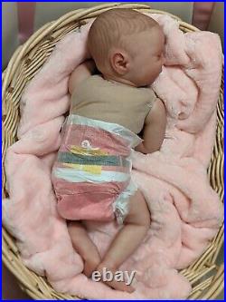 WILLIAMS NURSERY REBORN Newborn BABY GIRL BOY DOLL Realborn Pearl Asleep Holiday