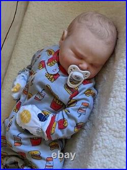 WILLIAMS NURSERY Reborn Baby BOY Doll 20.5 Realborn Harlow Realistic Newborn