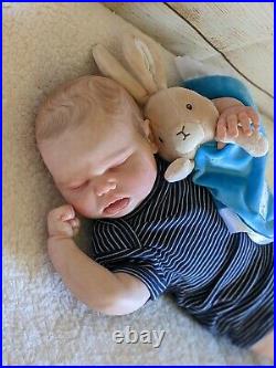 WILLIAMS NURSERY Reborn Baby BOY Doll 20.5 Realborn Harlow Realistic Newborn