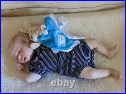 WILLIAMS NURSERY Reborn Baby BOY Doll 20.5 Realborn Harlow Realistic Newborn