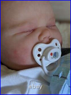 WILLIAMS NURSERY Reborn Baby BOY Doll 20.5 Realborn Harlow Realistic Newborn