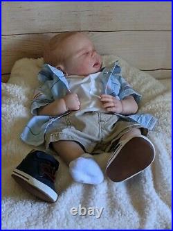 WILLIAMS NURSERY Reborn Baby BOY Doll 20.5 Realborn Harlow Realistic Newborn