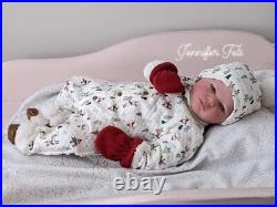 WILLIAMS NURSERY Reborn Baby BOY Newborn Doll 21 Realborn Landon Awake COA