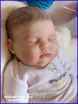 WILLIAMS NURSERY Reborn Baby GIRL Doll 20 Newborn Spice by Donna RuBert Painted