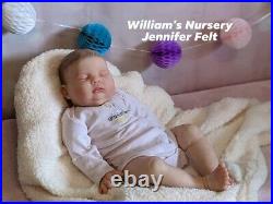 WILLIAMS NURSERY Reborn Baby GIRL Doll 20 Newborn Spice by Donna RuBert Painted