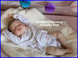 WILLIAMS NURSERY Reborn Baby GIRL Doll 20 Newborn Spice by Donna RuBert Painted