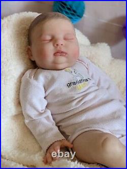 WILLIAMS NURSERY Reborn Baby GIRL Doll 20 Newborn Spice by Donna RuBert Painted