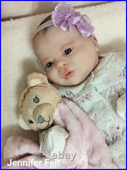 WILLIAMS NURSERY Reborn Baby GIRL Newborn Doll 18 Realborn Ever Awake Realism