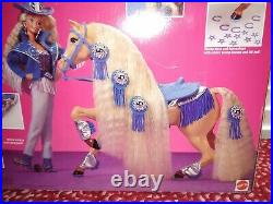 Western Stampin' Barbie & Western Star Horse New