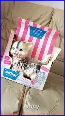 White Day 1960 Edward Mobley Sleeping Eye Kitten Soft Vinyl Doll MINT with Box JP