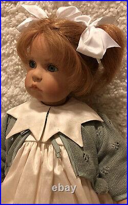 Wpm, Hildegard Gunzel Artist Doll 25 Piccolina II Le, Mint Condition 1999