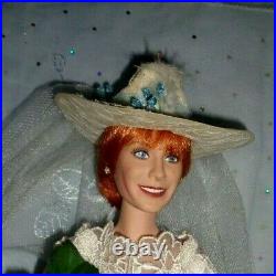 Xrare Danbury Mint Reba Mcentire Country Western 16 Vinyl Bride Doll-excellent