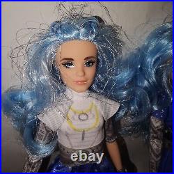 Zombies Addison Wells Doll Figure Blue Prom Dress HTF Articulated Lot 3 Dolls